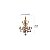 Lustre arabesco Zanatta Casa - Imagem 2