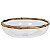 Saladeira de vidro com borda em bambu G - Imagem 1