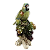 Papagaio no tronco de uvas - Imagem 1