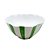 Bowl amassado listra verde - Imagem 1