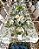 Toalha de mesa floral verde (2,80 x 1,60) - Imagem 4
