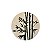 Bandeja redonda giratória bambu verde (40 cm) - Imagem 1
