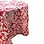 Toalha de mesa arabescos vermelha (3,64m) - Imagem 3