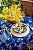 Jogo 6 copos tartaruga em azul - Imagem 2
