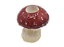 Pré-venda Mini vaso cogumelo vermelho Zanatta Casa - Imagem 1