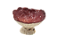 Pré-venda Petisqueira funda de cogumelo vermelho com pé P Zanatta Casa - Imagem 1