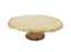 Pré-venda Prato de bolo cogumelo branco com pé G Zanatta Casa - Imagem 1