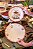 Pré-venda Prato raso amassado cogumelos com pincelada vermelha Zanatta Casa - Imagem 2