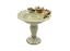 Pré-venda Bowl cestaria vazado Renascence com pé e flores em relevo Zanatta Casa - Imagem 1