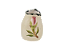 Mini vaso bexiga PP com aplicação botão de rosa - Imagem 1