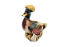 Vaso pato colorido com cogumelos - Imagem 1