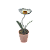 Castiçal flor de cobre com vaso M - Imagem 1