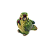Mini vaso pássaro - Imagem 1