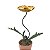 Castiçal flor de cobre com vaso G - Imagem 3
