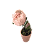 Vaso com rosa de papel P - Imagem 1