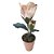 Vaso com tulipa dupla de papel (32 cm) - Imagem 1