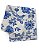 Toalha floral azul quadrada (1,75m) - Imagem 1