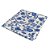 Toalha floral azul quadrada (1,75m) - Imagem 4
