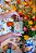 Sacola decorativa turquesa Chita Maria - Imagem 2