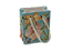 Sacola decorativa turquesa Chita Maria - Imagem 1