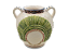 Vaso nevoeiro com alças e cocar verde - Imagem 1