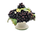 Cesta Capodimonte com aplicação de uvas - Imagem 1