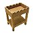 Mesa lateral junco borda scallop - Imagem 1