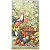 Quadro de galos na mesa com frutas - Imagem 1
