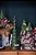 Mini Árvore de natal em resina verde e dourada (17 cm) - Imagem 2