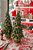 Árvore de natal em resina verde decorada (43 cm) - Imagem 2