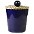 Lixeira azul com tampa de taboa - Imagem 1
