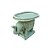 Mesa lateral elefante em junco celadon - Imagem 1