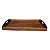 Bandeja rattan retangular (70 cm) - Imagem 1