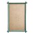 Moldura para espelho de bambu verde celadon 90 x 70 cm - Imagem 1