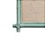 Moldura para espelho de bambu verde celadon 90 x 70 cm - Imagem 2