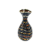 Vaso cogumelo azul rajado - Imagem 1