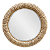 Espelho redondo com moldura de junco - Imagem 1