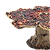Petisqueira cogumelos vermelhos com pé - Imagem 3