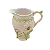 Leiteira com aplicação de flores cosmos - Imagem 1