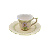Xícara café flores cosmos - Imagem 1