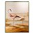 Quadro dois flamingos pintura à óleo - Imagem 1