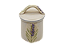 Pote redondo com aplicação de lavanda P - Imagem 1