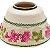 Cachepot chinês ponto cruz colorido - Imagem 5
