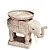 Mesa lateral elefante em rattan - Imagem 1