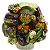 Enfeite cesto branco com legumes - Imagem 3