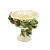 Taça vazada decorativa com aplique de tomates - Imagem 1