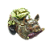 Pote com tampa porquinho com legumes - Imagem 1