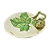 Bowl de repolho G com aplique de alcachofra - Imagem 1