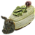 Pote de acelga com porquinho e tampa - Imagem 2