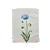 Tela pintada à mão flor azul - Imagem 1